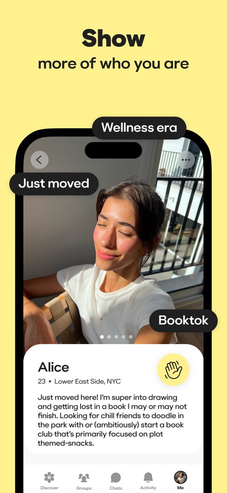 Bumble BFF screenshot 2
