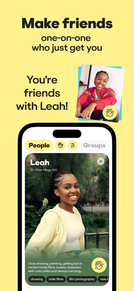 Bumble BFF screenshot 3